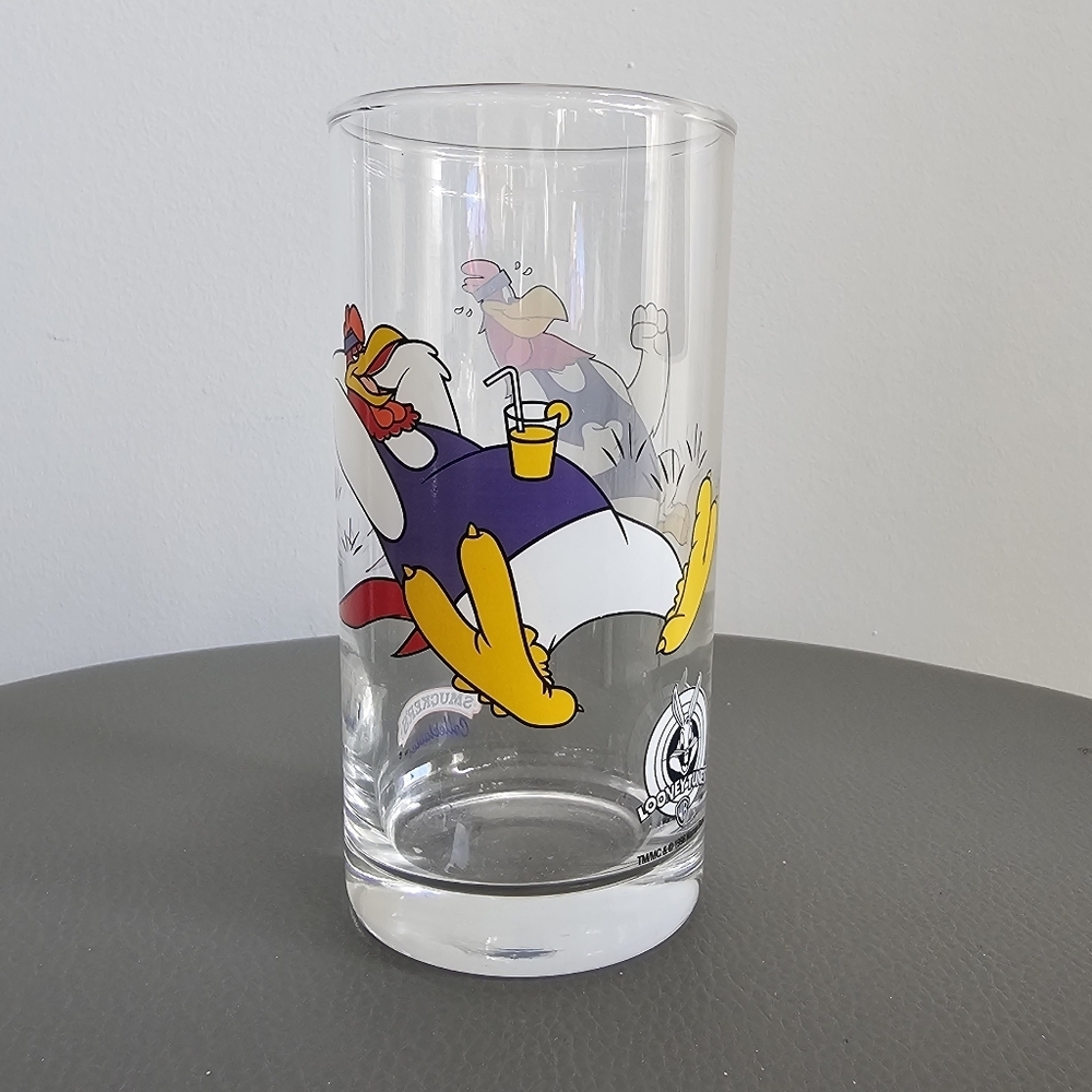 Smucker's Vintage 6 Oz Collector's Jelly Glass 1998 Warner Bros